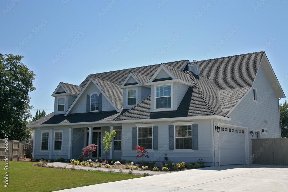 Residential roof in Dublin, oh