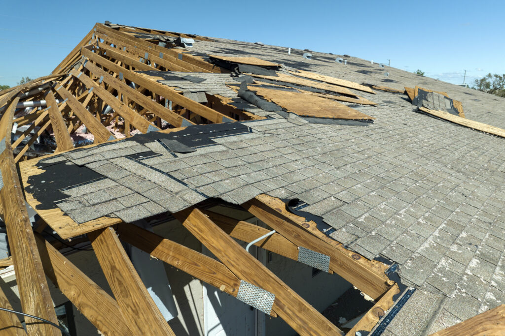 roof storm damage