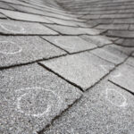 hail damage to a roof in dublin oh